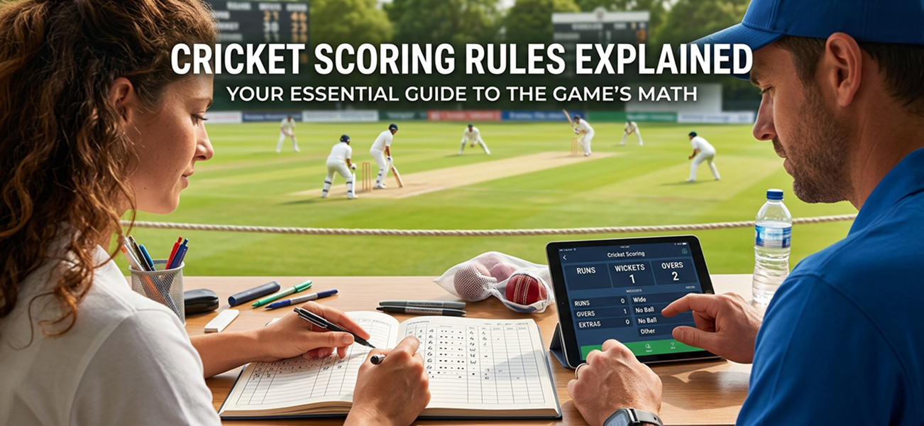 Cricket Scoring Rules Explained for Beginners