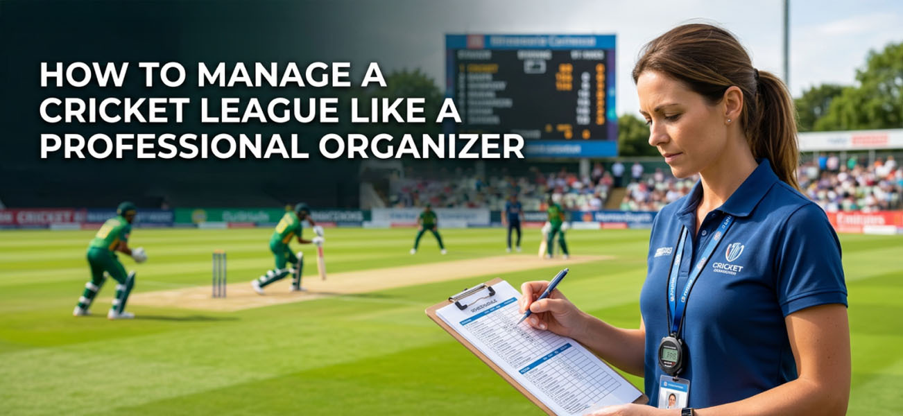 How to Manage a Cricket League Like a Professional Organizer