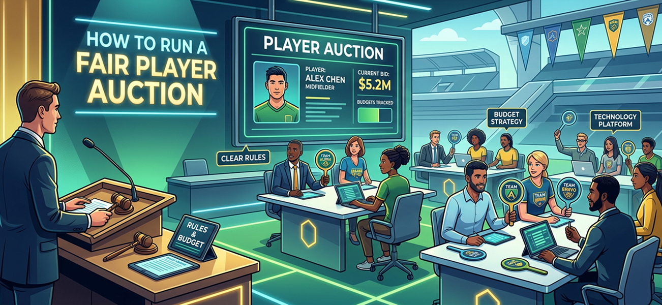 How to Run a Fair Player Auction (Rules + Budget Strategy)