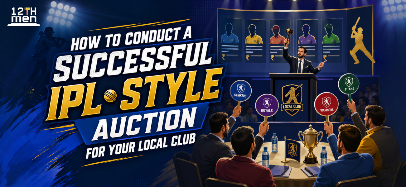 How to Conduct a Successful IPL-Style Auction for Your Local Club