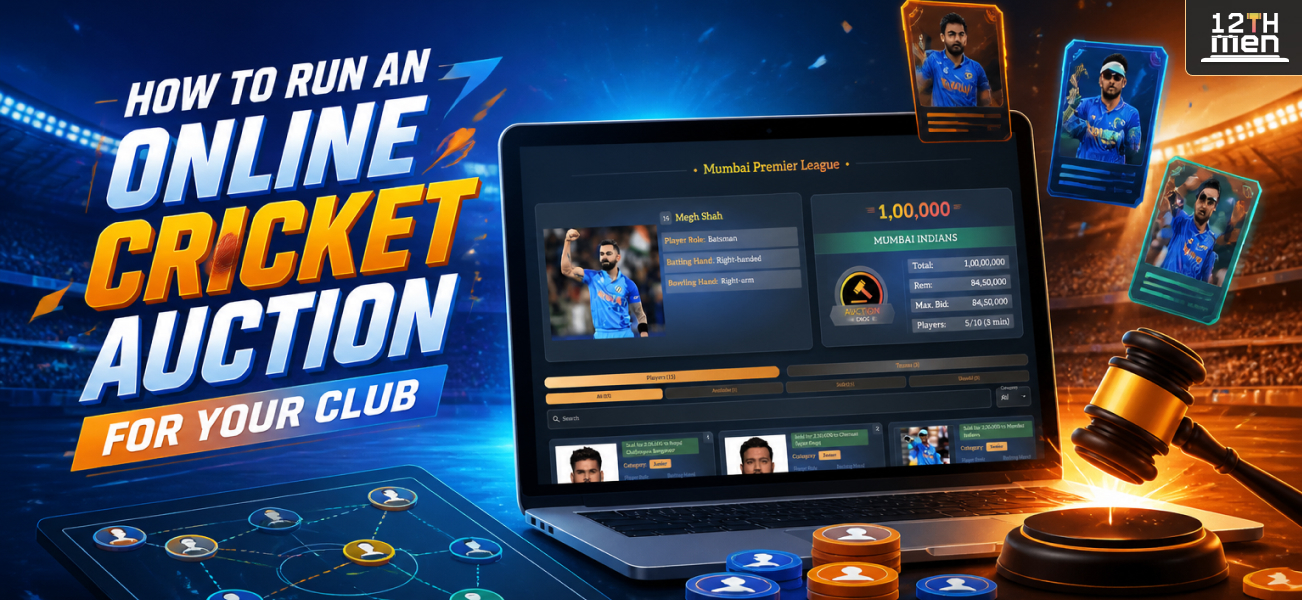 How to Run an Online Cricket Auction for Your Club
