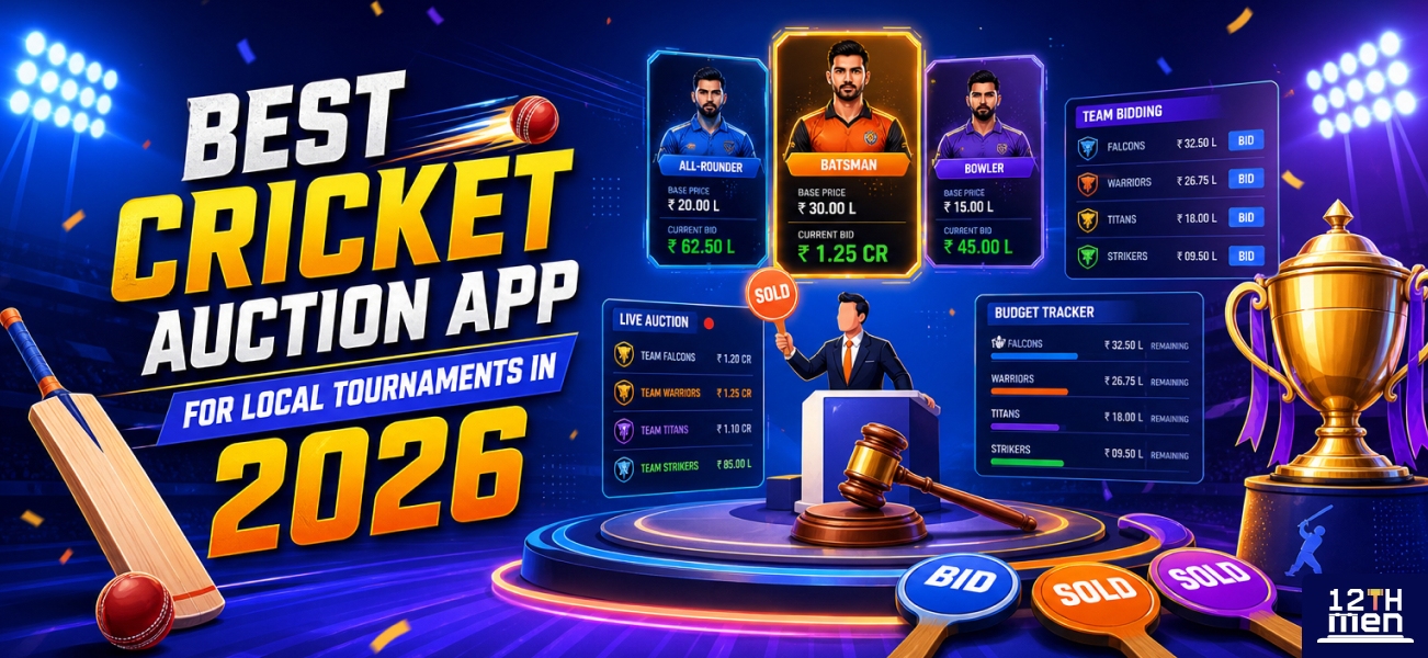 Best Cricket Auction App for Local Tournaments in 2026