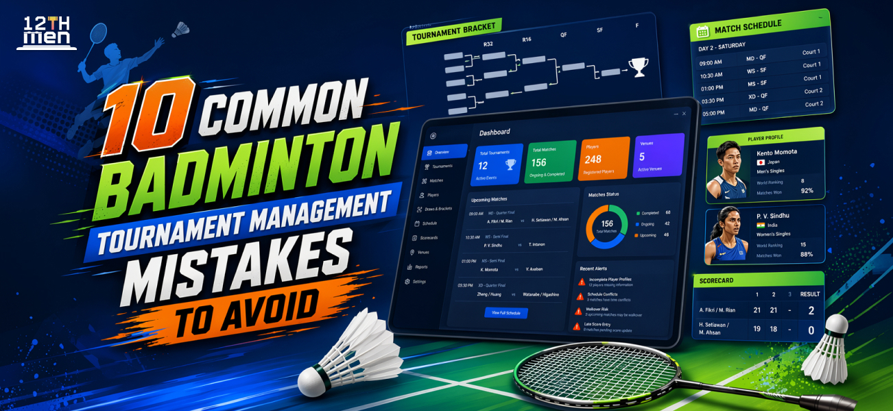 10 Common Badminton Tournament Management Mistakes to Avoid