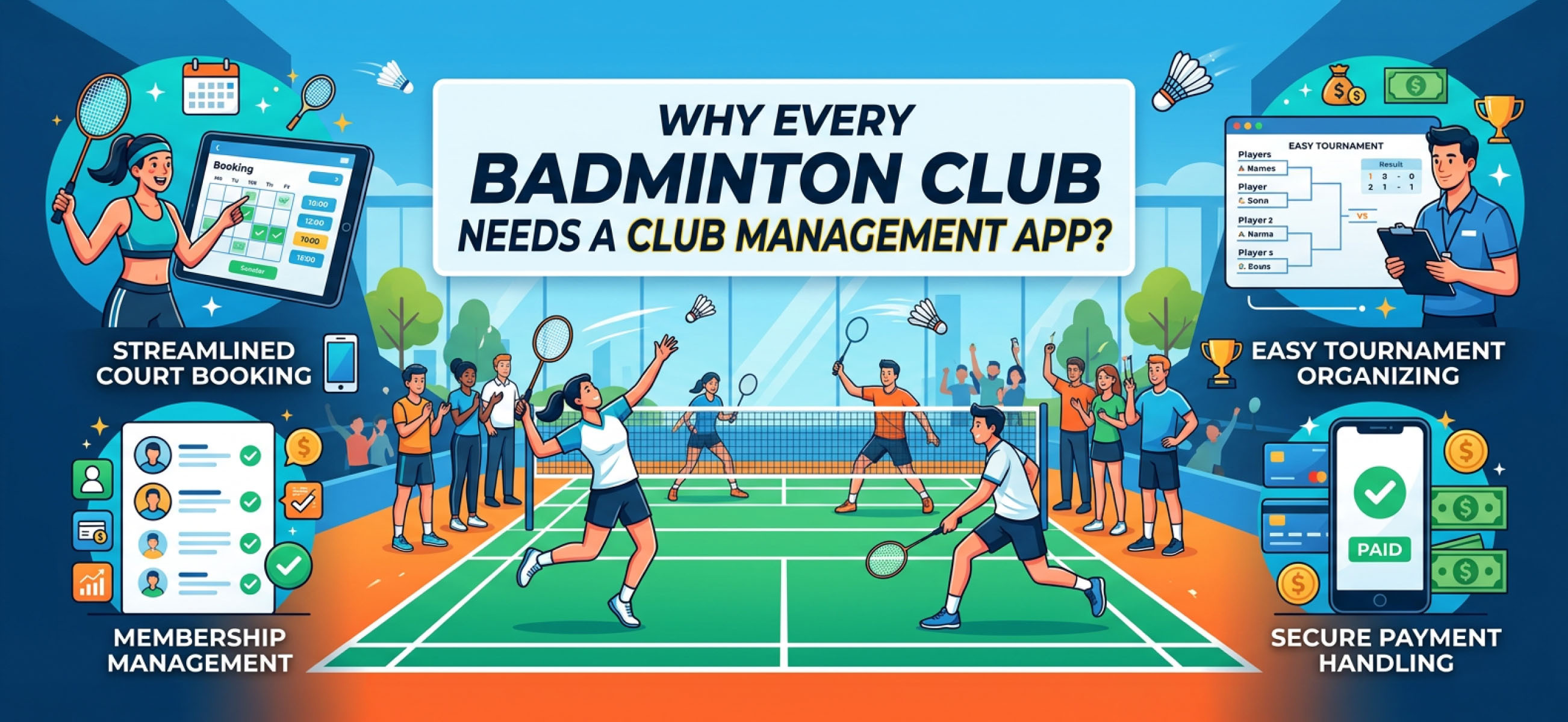 Why Every Badminton Club Needs a Club Management App