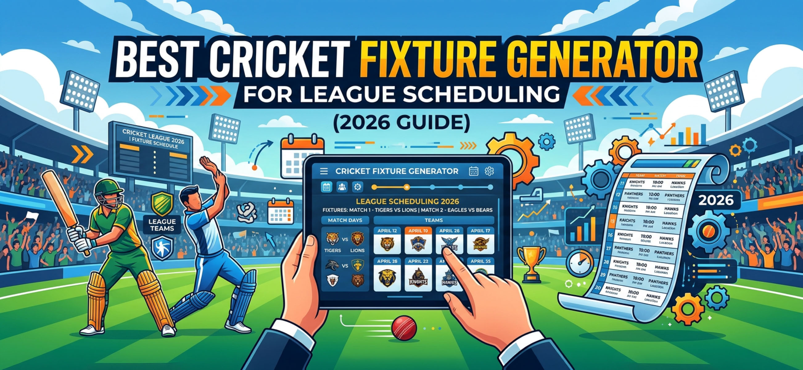 Best Cricket Fixture Generator for League Scheduling