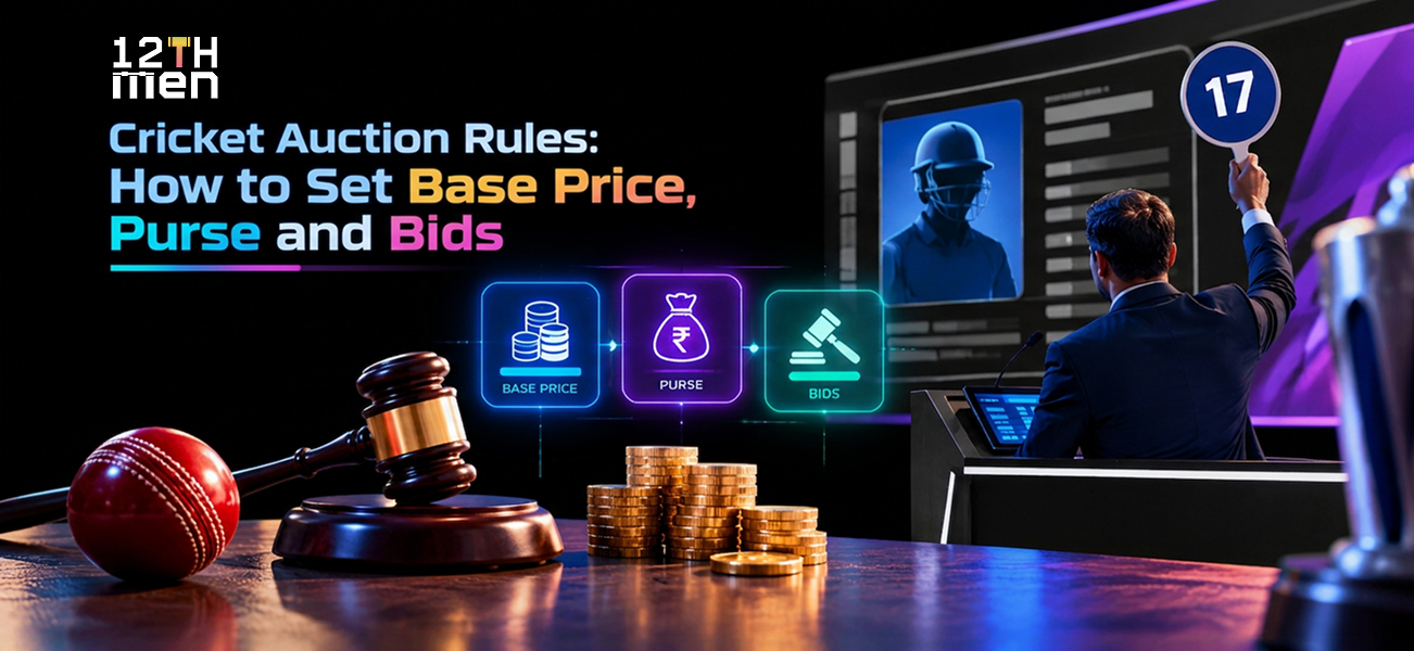 Cricket Auction Rules: How to Set Base Price, Purse and Bids