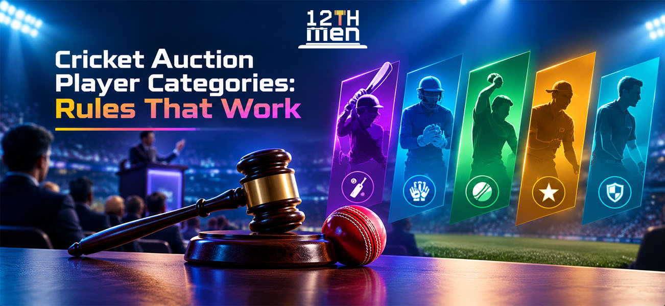 Player Categories in Cricket Auctions: Rules That Work