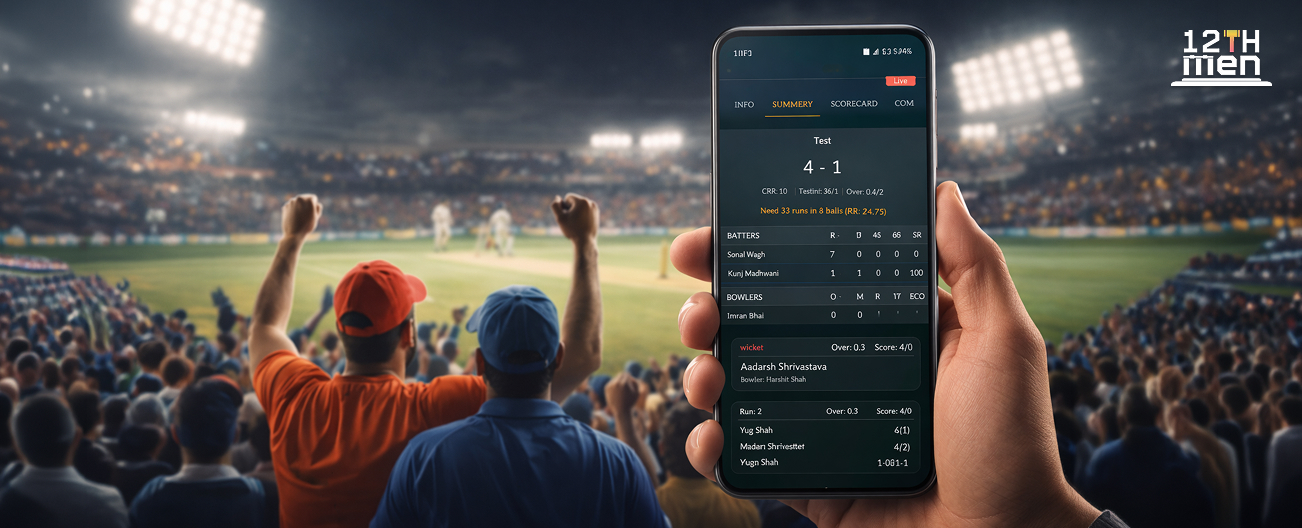 How a cricket scoring app Keeps Fans Engaged