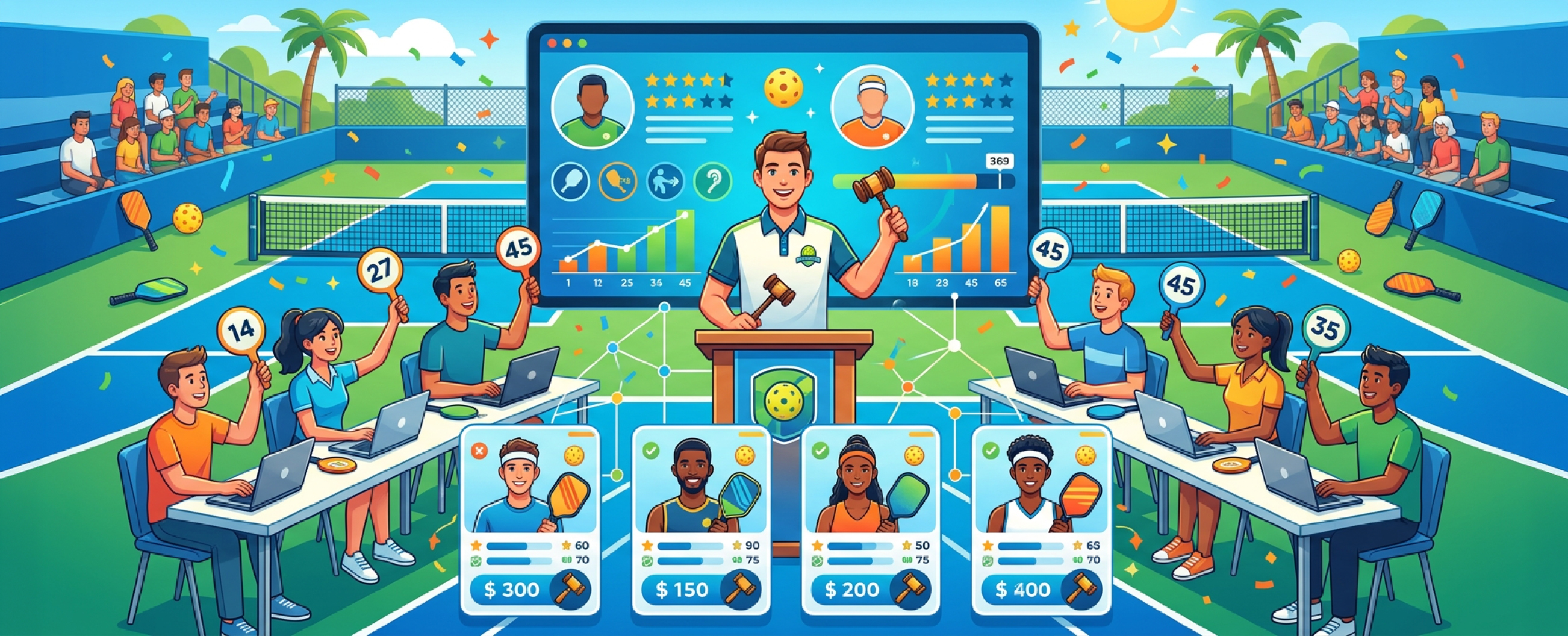 Running Player Auctions Made Easy