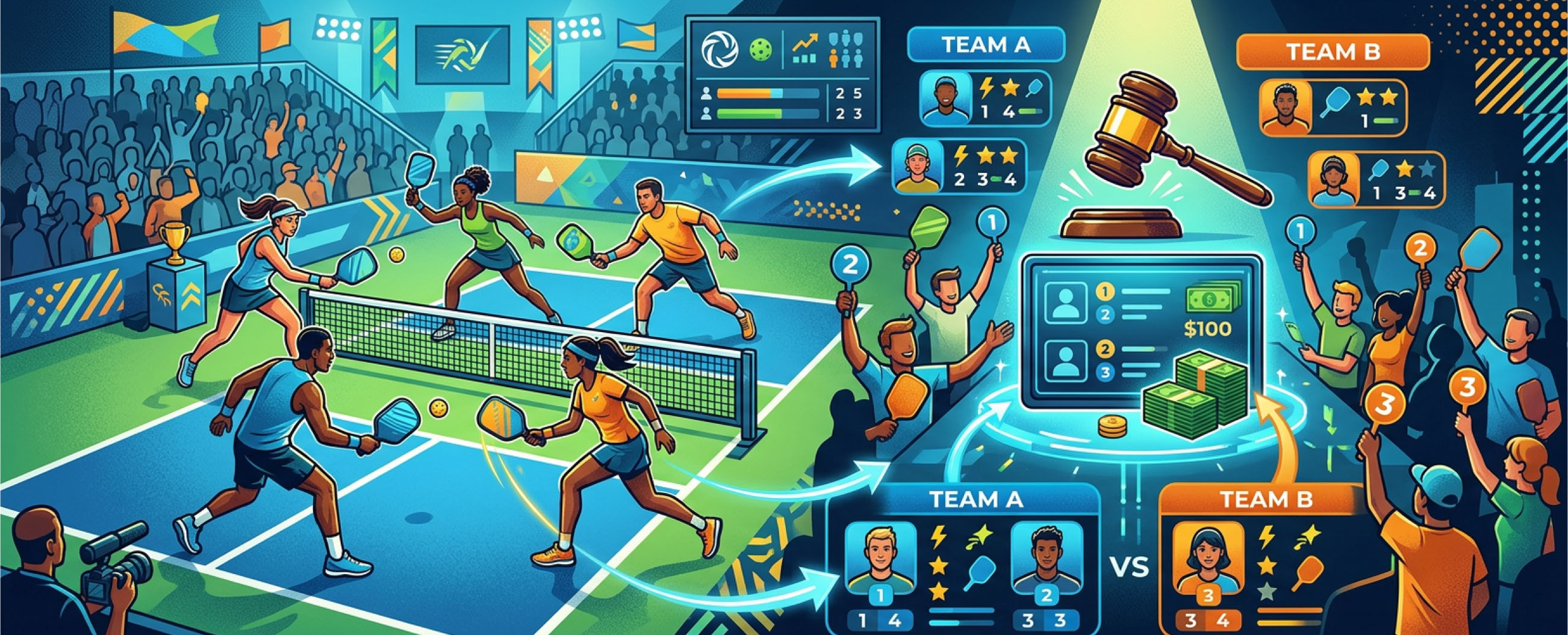 Can Pickleball Use Auction-Based Team Formats