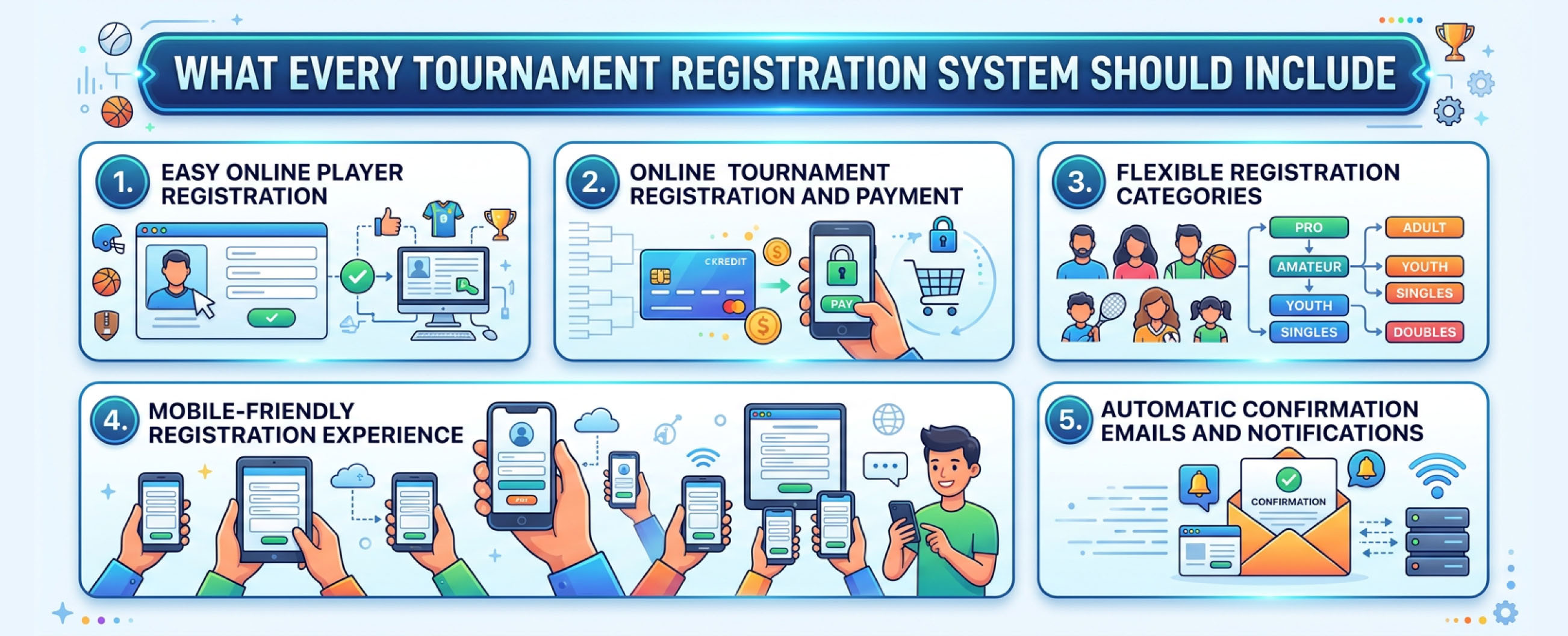 What Every Tournament Registration System Should Include