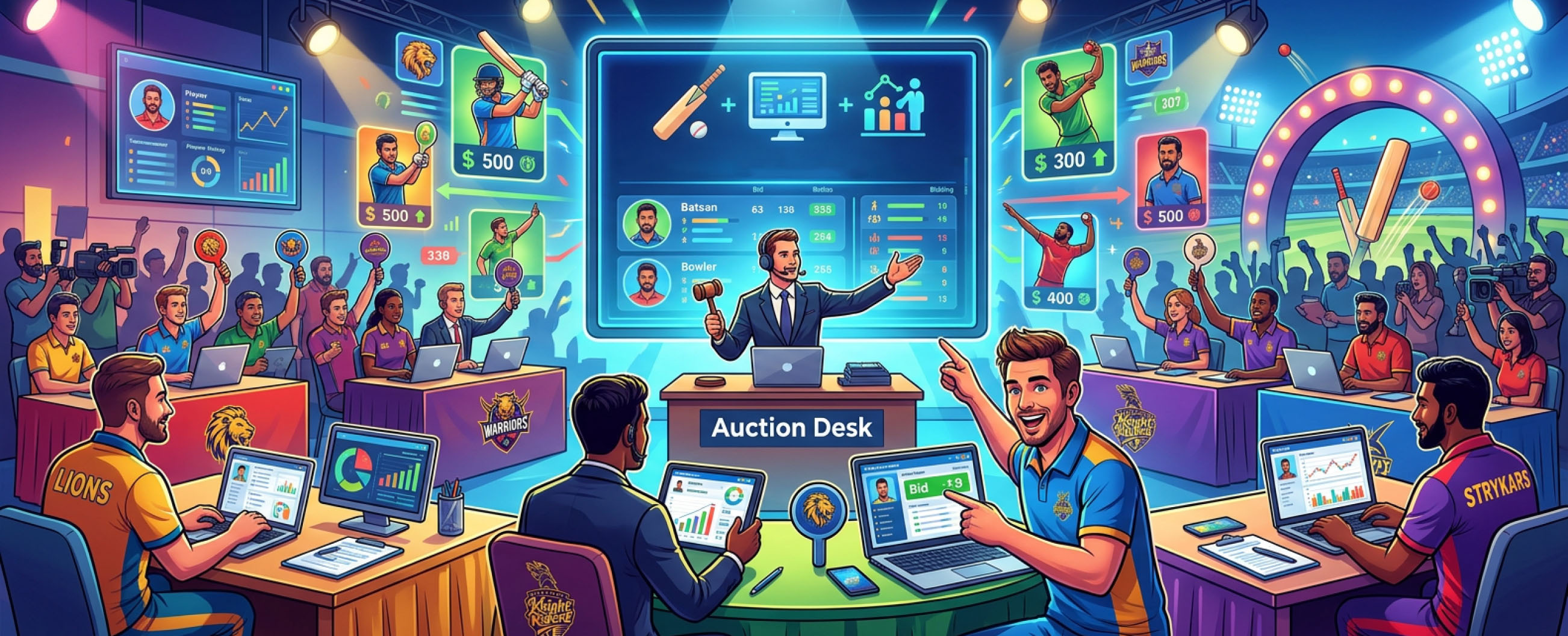 When Cricket Player Auction Software Becomes Useful