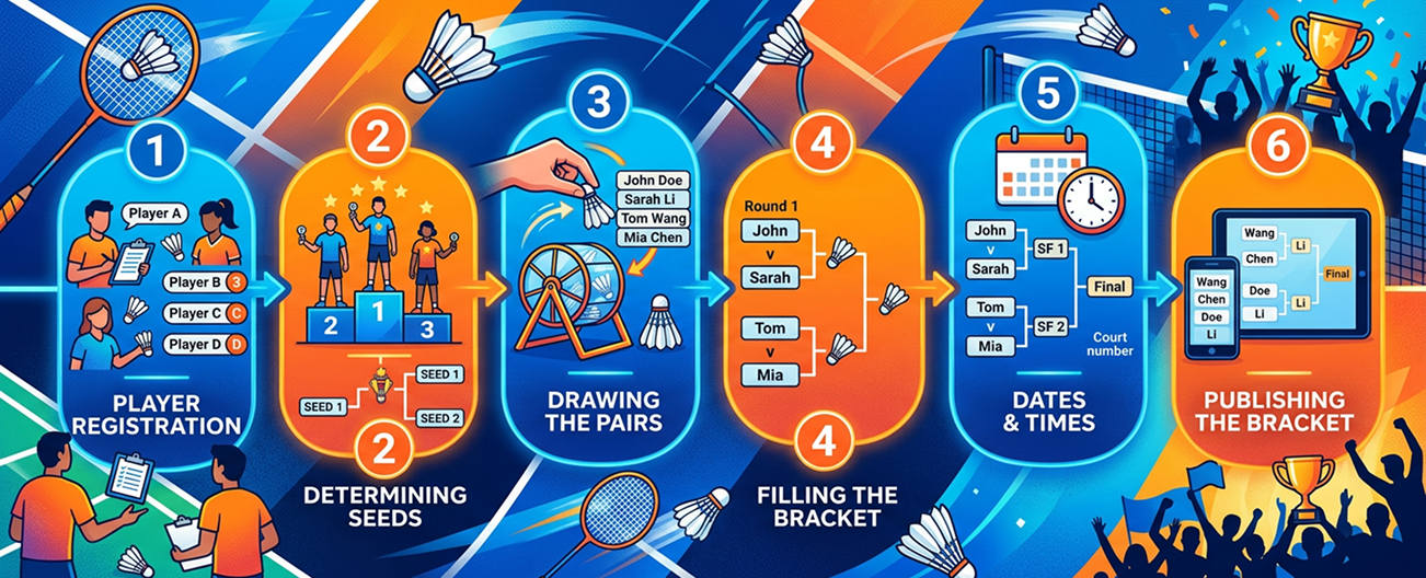 Badminton Tournament Bracket Generator: Easy Guide How Do You Create the Bracket Step by Step?
