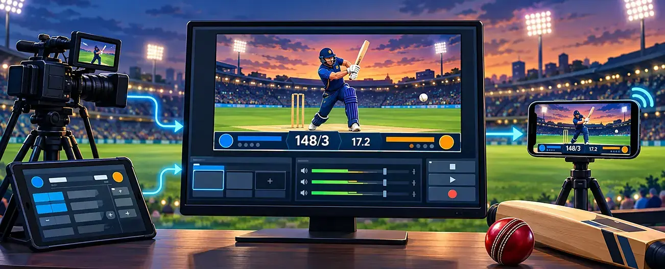 How Does an OBS Cricket Overlay Fit Into the Workflow?